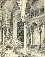 An illustration from Granada, present and bygone (1908)