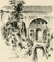 An illustration from Granada, present and bygone (1908)