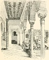 An illustration from Granada, present and bygone (1908)