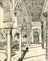 An illustration from Granada, present and bygone (1908)