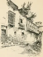 An illustration from Granada, present and bygone (1908)