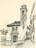 An illustration from Granada, present and bygone (1908)
