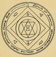 An illustration from The "Grand grimore;" (1910)