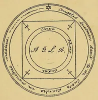 An illustration from The "Grand grimore;" (1910)