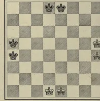 An illustration from The grand tactics of chess, an exposition of the laws and principles of chess strategetics, the practcal application of these laws and principles to the movement of forces; mobilization, development, manoeuvre, and operation (1898)