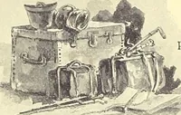 An illustration from Grand winter excursion to the Mediterranean, the Orient, and the Holy Land : including the Azores, Portugal, Spain, France, Italy, Sicily, Egypt, Palestine, Turkey, Greece, Malta, Tunis, and Algeria by the well-known fast twin-screw express steamship "La Touraine," 10,000 tons, 14,000 horse-power, length 540 feet, commander Santelli : sailing from New York, February 4th, 1896, and returning about April 5th, 1896, duration of round trip, two months (1895)