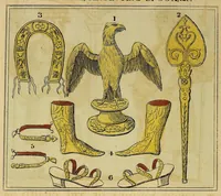 Picture 4 of 4 from Graphical representation of the coronation regalia of the kings of England : with the degrees and costume of different ranks : illustrated with twelve copperplate engravings (1825), leaf 24