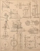 An illustration from The graphical statics of mechanism. A guide for the use of machinists, architects, and engineers; and also a textbook for technical schools (1887)