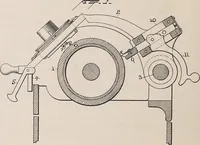 An illustration from [Graphophone patents] (1878)