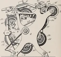 An illustration from [Graphophone patents] (1878)