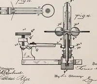 An illustration from [Graphophone patents] (1878)