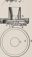 An illustration from [Graphophone patents] (1878)