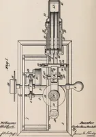 An illustration from [Graphophone patents] (1878)