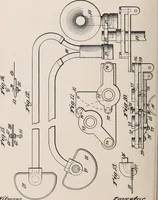 An illustration from [Graphophone patents] (1878)