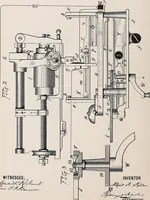 An illustration from [Graphophone patents] (1878)