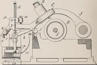 An illustration from [Graphophone patents] (1878)