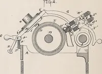 An illustration from [Graphophone patents] (1878)