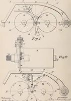 An illustration from [Graphophone patents] (1878)