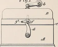 An illustration from [Graphophone patents] (1878)