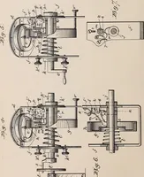 An illustration from [Graphophone patents] (1878)