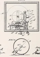 An illustration from [Graphophone patents] (1878)