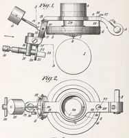 An illustration from [Graphophone patents] (1878)