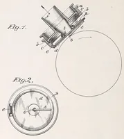 An illustration from [Graphophone patents] (1878)