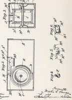 An illustration from [Graphophone patents] (1878)