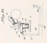 An illustration from [Graphophone patents] (1878)