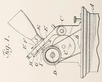 An illustration from [Graphophone patents] (1878)