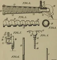 An illustration from [Graphophone patents] (1878)