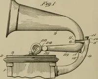 An illustration from [Graphophone patents] (1878)