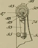 An illustration from [Graphophone patents] (1878)
