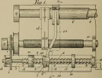 An illustration from [Graphophone patents] (1878)
