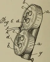 An illustration from [Graphophone patents] (1878)