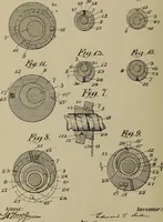An illustration from [Graphophone patents] (1878)