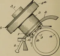 An illustration from [Graphophone patents] (1878)