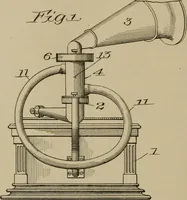 An illustration from [Graphophone patents] (1878)
