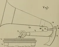 An illustration from [Graphophone patents] (1878)