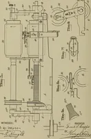 An illustration from [Graphophone patents] (1878)