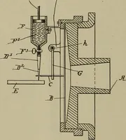 An illustration from [Graphophone patents] (1878)