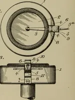 An illustration from [Graphophone patents] (1878)