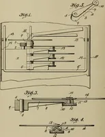 An illustration from [Graphophone patents] (1878)