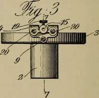 An illustration from [Graphophone patents] (1878)