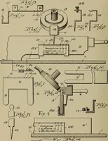 An illustration from [Graphophone patents] (1878)