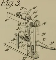 An illustration from [Graphophone patents] (1878)