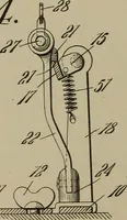 An illustration from [Graphophone patents] (1878)