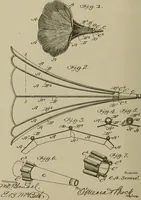 An illustration from [Graphophone patents] (1878)