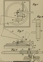 An illustration from [Graphophone patents] (1878)