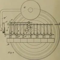 An illustration from [Graphophone patents] (1878)